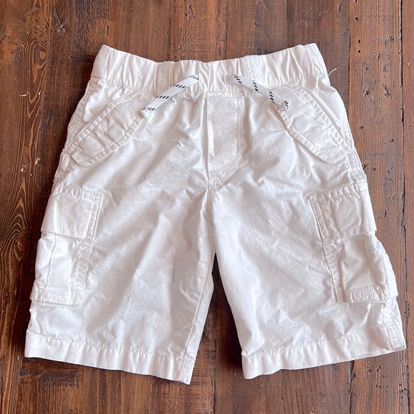 Polo Ralph Lauren Boys Size 6 White Ripstop Cargo Shorts - Picture 1 of 15